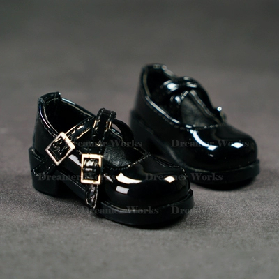 Giày Da Búp Bê bjd1 / 4 1 / 6 Có Khóa Thời Trang
