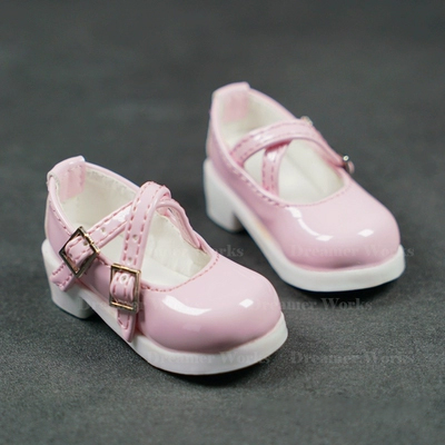 Giày Da Búp Bê bjd1 / 4 1 / 6 Có Khóa Thời Trang