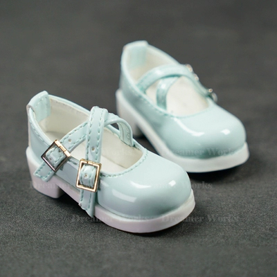 Giày Da Búp Bê bjd1 / 4 1 / 6 Có Khóa Thời Trang