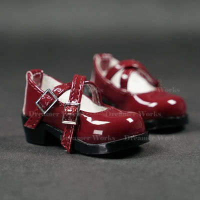 Giày Da Búp Bê bjd1 / 4 1 / 6 Có Khóa Thời Trang