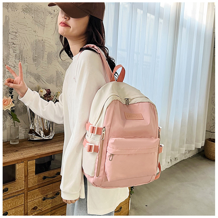 Galcheer Balo nylon Cỡ Lớn Màu Sắc Đơn Giản Thời Trang Cho Nam Và Nữ