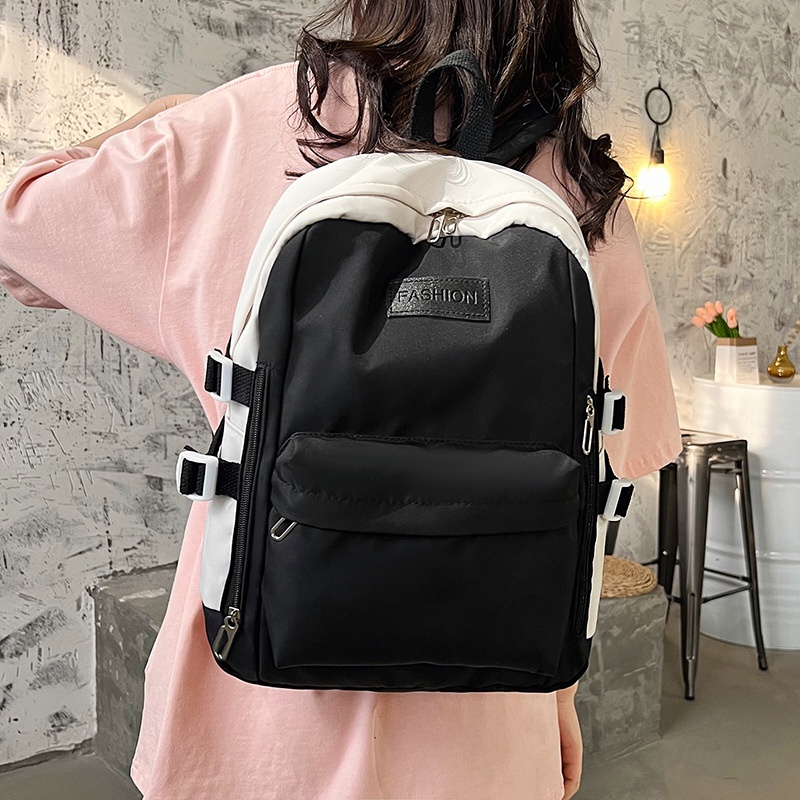 Galcheer Balo nylon Cỡ Lớn Màu Sắc Đơn Giản Thời Trang Cho Nam Và Nữ