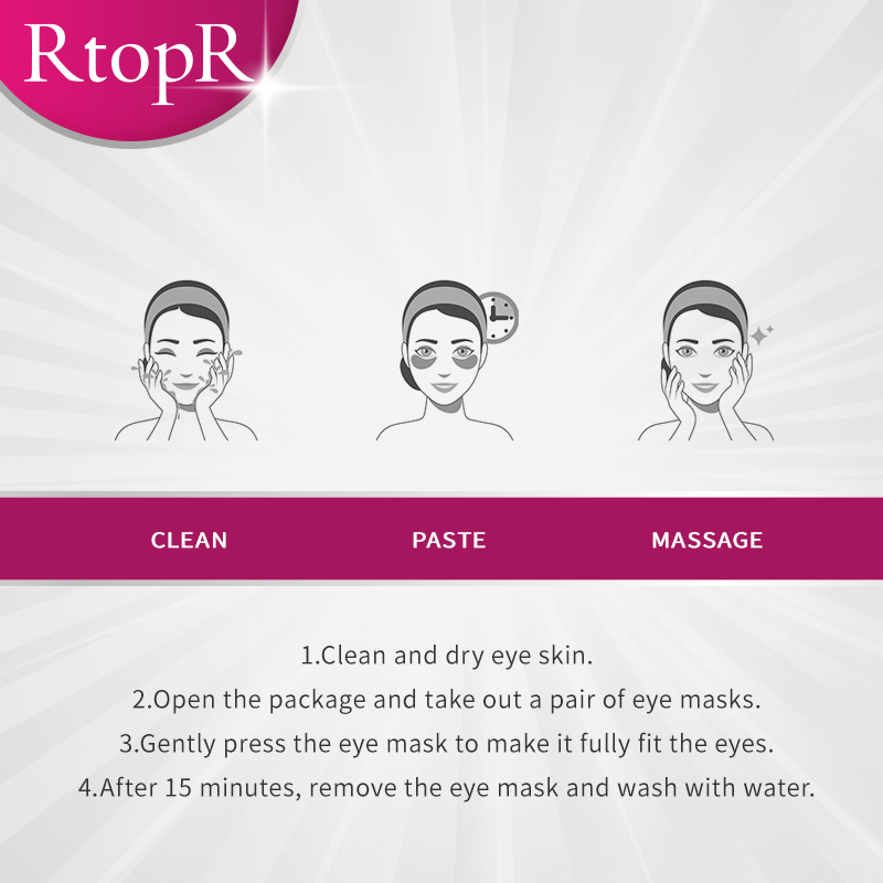 Mặt Nạ Giảm Thâm Quầng Mắt RtopR Vitamin C Eye Mask 6g/1 miếng