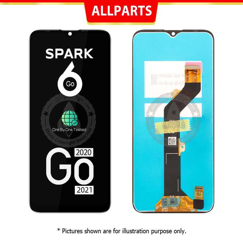 Màn Hình Thay Thế Cho điện thoại Tecno Spark 6 GO / Spark GO 2020 / KE5 Liền Khung Man Hinh Zin