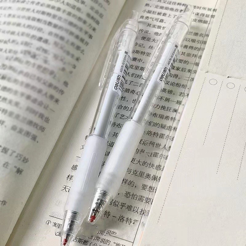 Deli A057B Bút Mực gel Ngòi 0.5mm Màu Đen