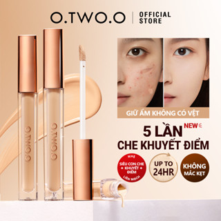 Kem che khuyết điểm O.TWO.O dạng lỏng che phủ quầng thâm lỗ chân lông 4 màu sắc tùy chọn dành cho trang điểm 30g