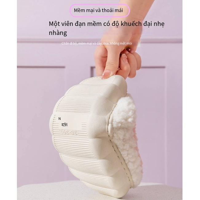 🔥🔥CHZK Dép Bông Đi Trong Nhà Chống Trượt Họa Tiết Hoạt Hình Dễ Thương