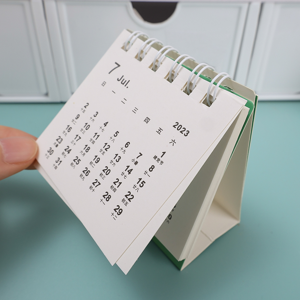 Lịch Để Bàn Năm 2024 mini Để Bàn Trang Trí Văn Phòng / Lập Kế Hoạch Năm Mới