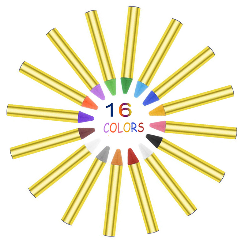 Set 16 / 24 Bút Chì Màu Vẽ Mặt Hóa Trang halloween