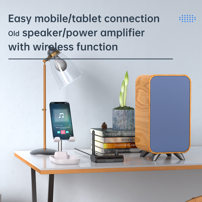 Bộ Thu Tín Hiệu bluetooth 5.3 Không Dây aux 3.5mm Hỗ Trợ u-disk Cho tv / pc / Xe Hơi