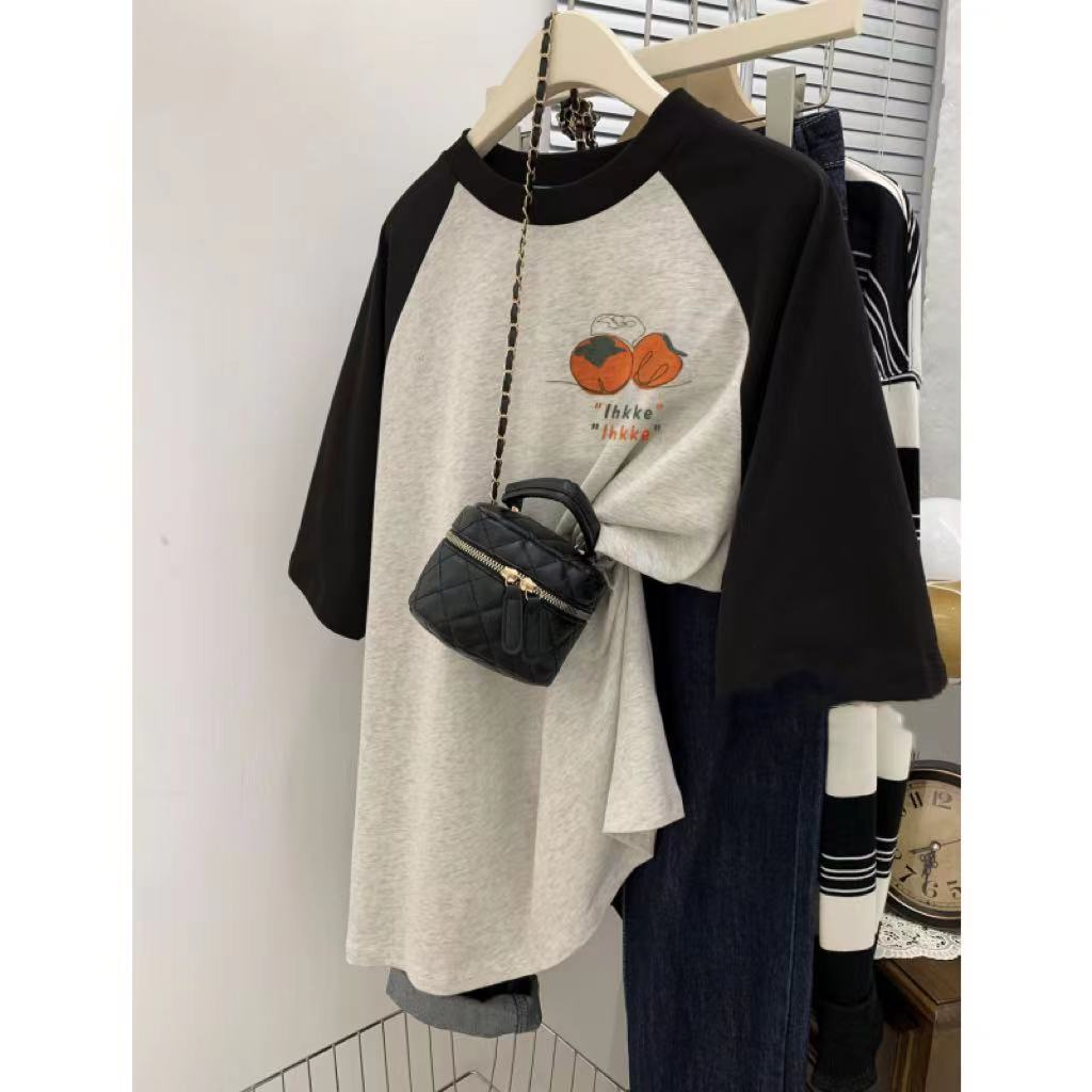 Áo Thun 100% Cotton Tay Ngắn Dáng Rộng In Chữ NB Phong Cách Thời Trang Đường Phố Mới 2022