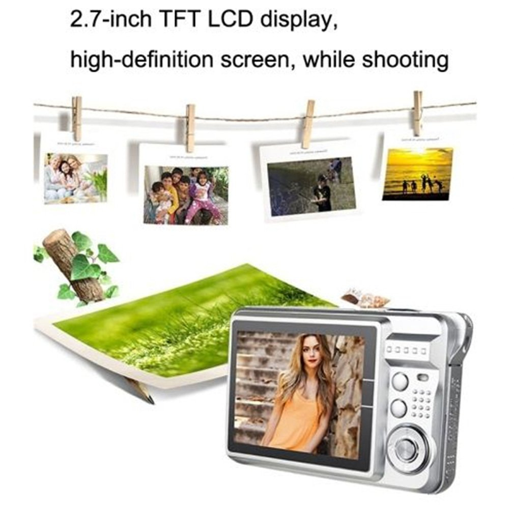 Máy Ảnh Kỹ Thuật Số 48 Mp 720p 8x zoom hd 2.7 Inches Màn Hình lcd Chống Lắc