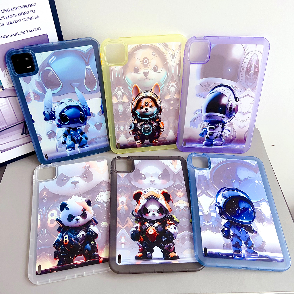 Case For Xiaomi Pad 6 11'' 2023 TPU Protective Cover For MiPad 5 Pro Cartoon Cute Astronaut Soft TPU Case Back Cover