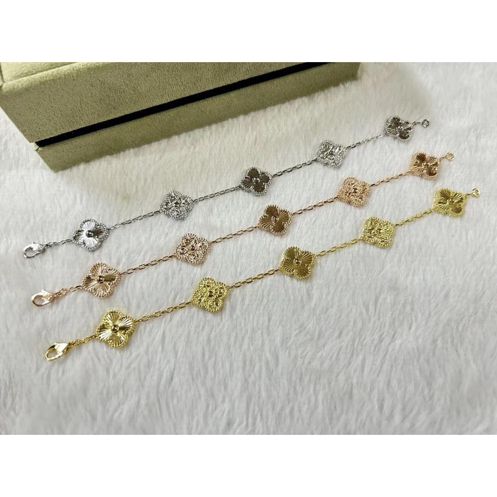 Vca van cleef & Vòng Tay Dưa Hấu Đỏ arpels