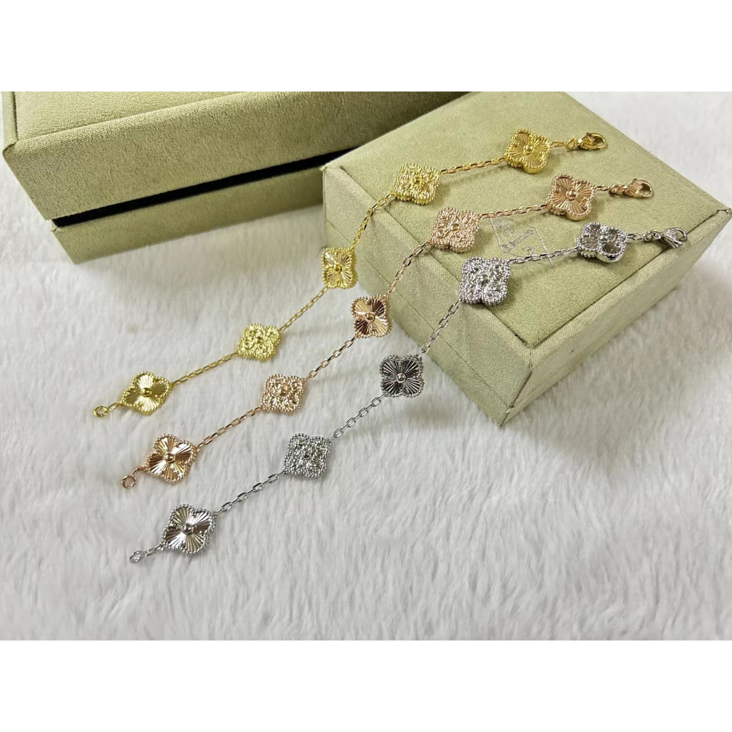 Vca van cleef & Vòng Tay Dưa Hấu Đỏ arpels