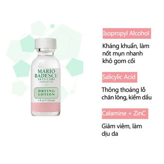 Tinh chất dưỡng MARIO Badescu Drying Lotion 29ml