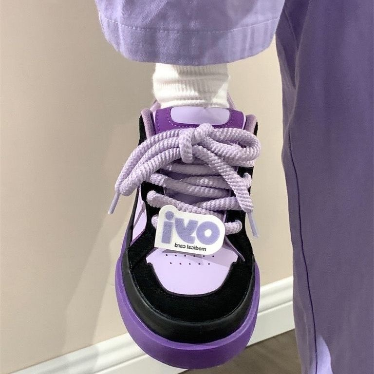 Giày Thể Thao Chống Trượt Thoáng Khí Phong Cách vintage Thời Trang Cho Nữ