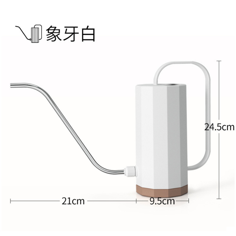 Có thể bán buôn Bình tưới cây có thể dài bằng thép không gỉ nước tay cầm lớn nhân bản cho sân vườn Sodium075 Hàng giao ngay