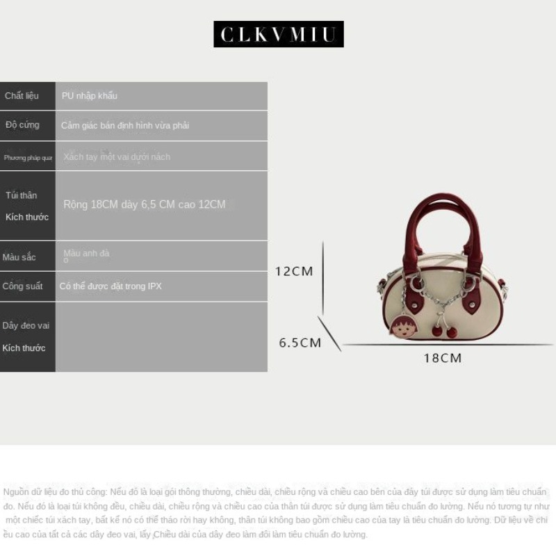 Túi Đeo Chéo Vai Cherry Pills co-B1607