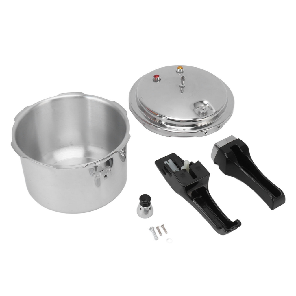 ModernHome Nồi Áp Suất Hợp Kim Nhôm 3 Lít  Mini 3L Đáy 18Cm Cho Bếp Gas