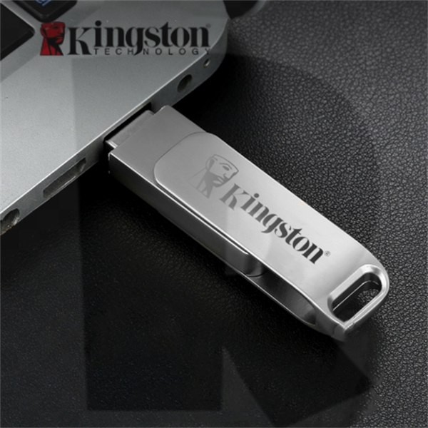 Usb 2.0 / 3.0 kingston Bộ Nhớ Kim Loại 4gb 8gb 16gb 32gb 64gb 128gb 2tb metal 360°Bút Xoay Chống Sốc Có Thể Xoay Được Tiện Dụng
