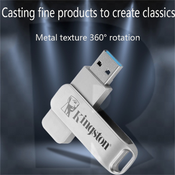 Usb 2.0 / 3.0 kingston Bộ Nhớ Kim Loại 4gb 8gb 16gb 32gb 64gb 128gb 2tb metal 360°Bút Xoay Chống Sốc Có Thể Xoay Được Tiện Dụng