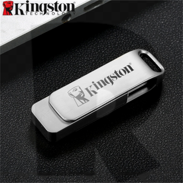 Usb 2.0 / 3.0 kingston Bộ Nhớ Kim Loại 4gb 8gb 16gb 32gb 64gb 128gb 2tb metal 360°Bút Xoay Chống Sốc Có Thể Xoay Được Tiện Dụng