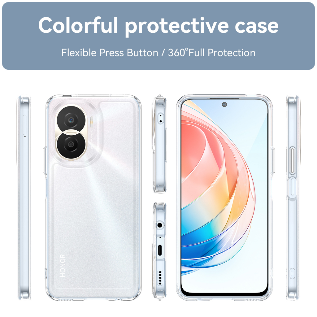 Ốp Điện Thoại Mềm Màu Kẹo Cho huawei honor x40i