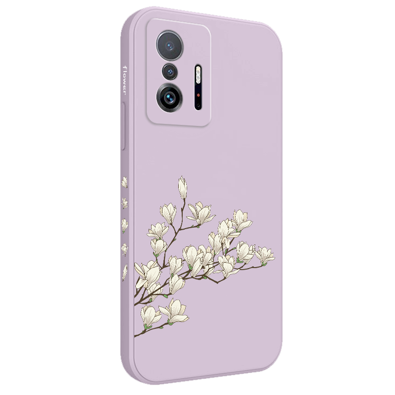 Ốp Điện Thoại Họa Tiết Hoa Lan Trắng Cho xiaomi mi 13t 12t 11t 10t pro lite mi 9t pro 5g