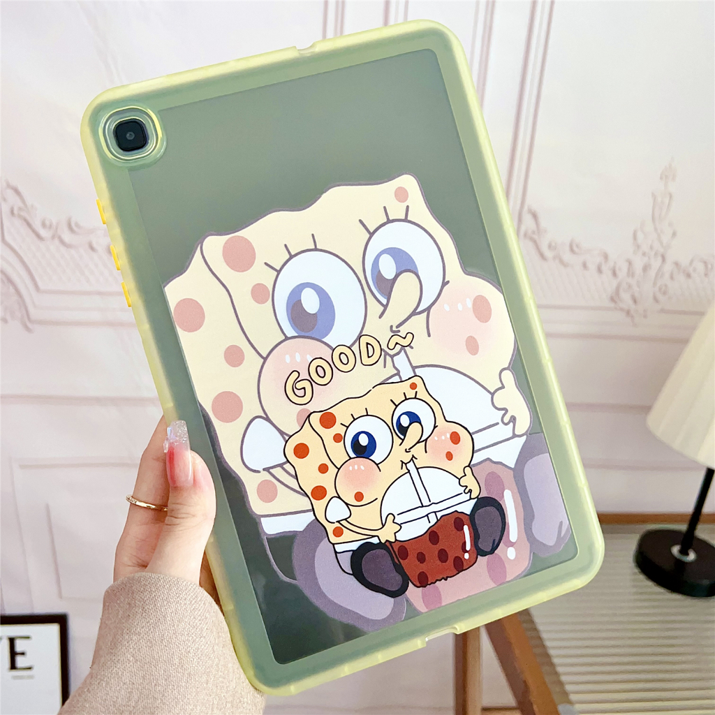 Case Máy dày mềm silicone Chất lượng cao dễ thương mẫu bìa Cho Samsung Galaxy Tab A8 A7 Lite 8.7" T225 T220 10.4 T509 T505 10.5" SM-X205 X200 X207 Tab A  SM-T295 T290