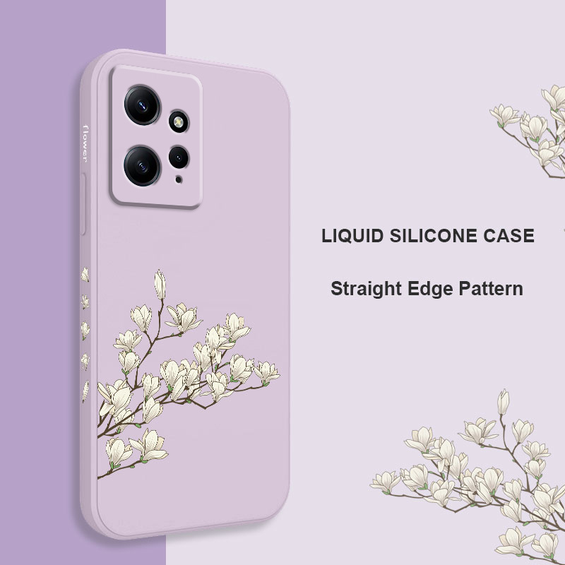Ốp Điện Thoại Mềm Hình Hoa Lan Trắng Cho xiaomi redmi note 12s 12 pro plus 4g 5g pro