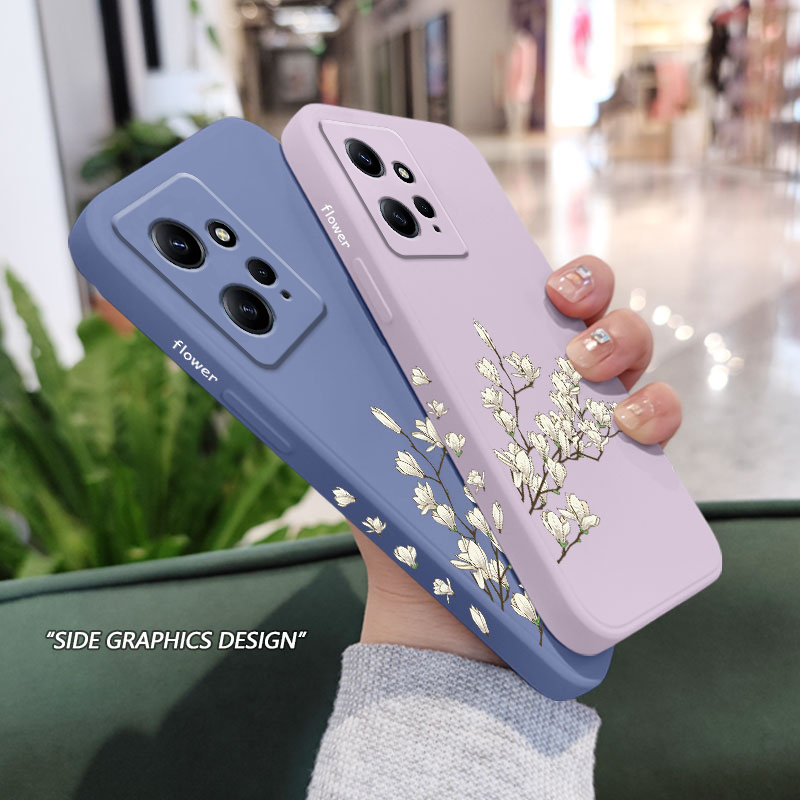 Ốp Điện Thoại Mềm Hình Hoa Lan Trắng Cho xiaomi redmi note 12s 12 pro plus 4g 5g pro