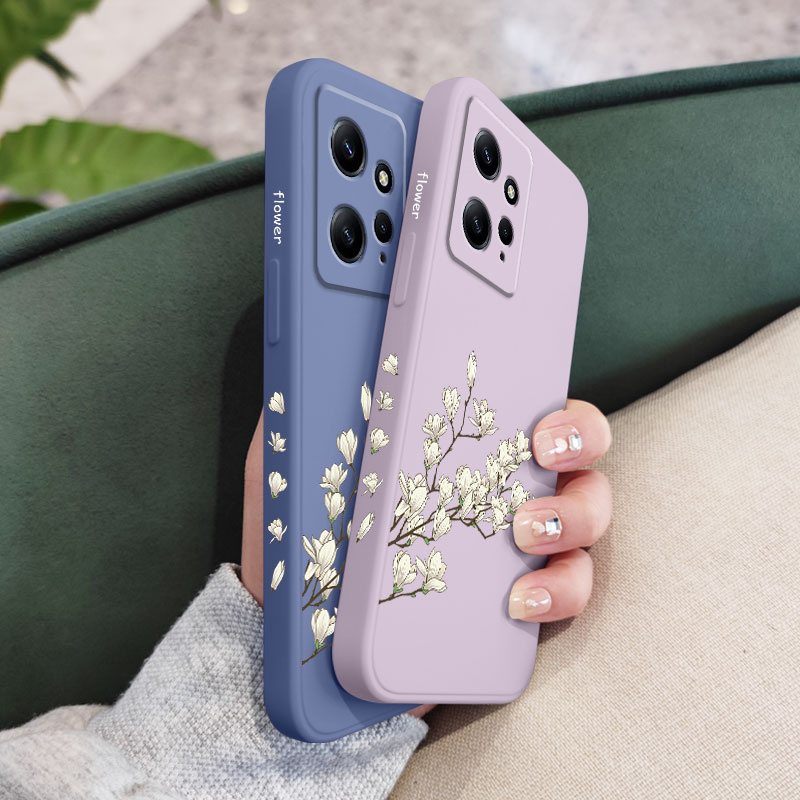 Ốp Điện Thoại Mềm Hình Hoa Lan Trắng Cho xiaomi redmi note 12s 12 pro plus 4g 5g pro