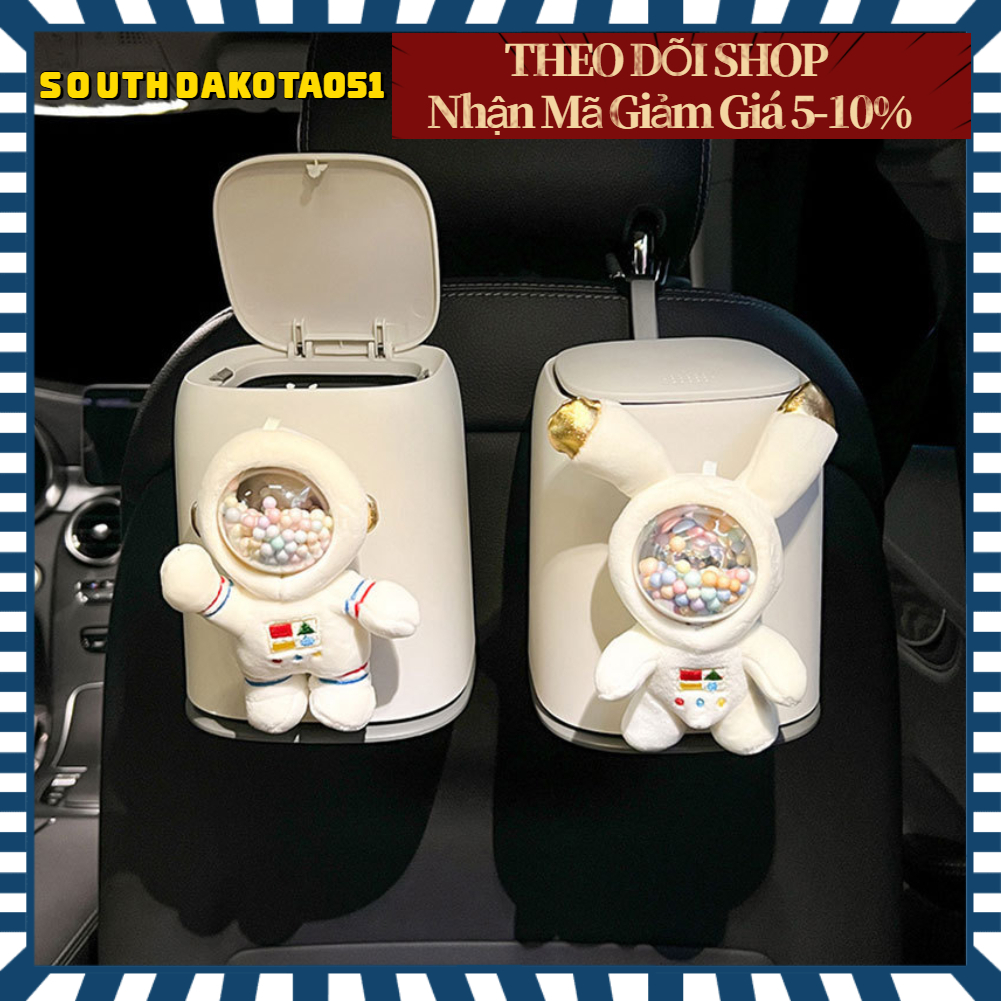 Thùng Rác Treo Xe Hơi - Thùng Rác Ô Tô Mini Đa Năng Thiết Kế Dễ Thương Tiện Dụng【Southdakota051】