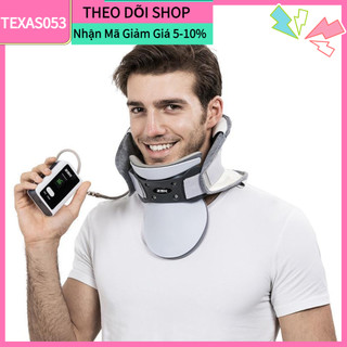Đai kéo dãn cột sống cổ hỗ trợ cố định giảm đau - đai hơi cổ / nẹp cổ / đai định hình cổ có thể điều chỉnh