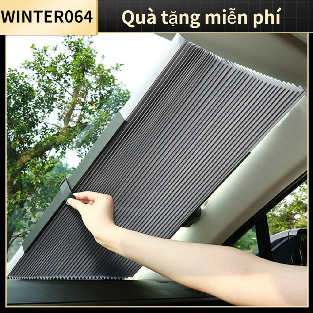 Tấm che nắng có thể thu vào ô tô Bảo vệ chống Cách nhiệt gập lại cho nội thất Winter064