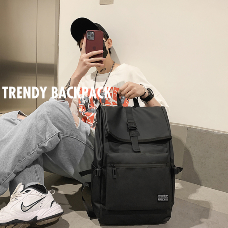 JINRU Balo nam vải oxford  nhiều màu Cỡ Lớn Balo Thời Trang 2023 NEW L25S055