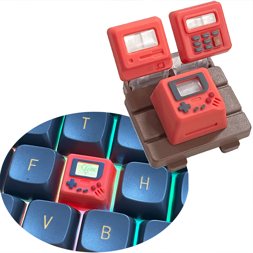 Bàn Phím Cơ Chơi game k-04 Phong Cách retro Dễ Thương