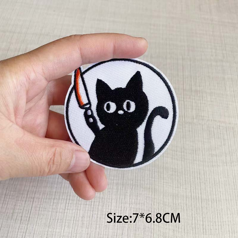 Miếng Vá Ủi Quần Áo diy Hình Mèo Hoạt Hình