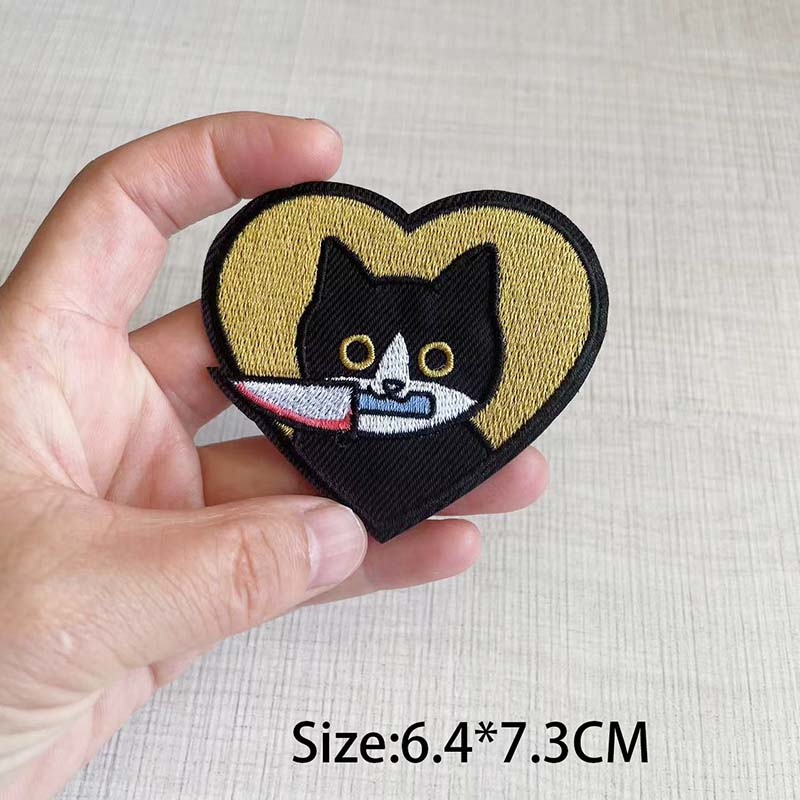 Miếng Vá Ủi Quần Áo diy Hình Mèo Hoạt Hình