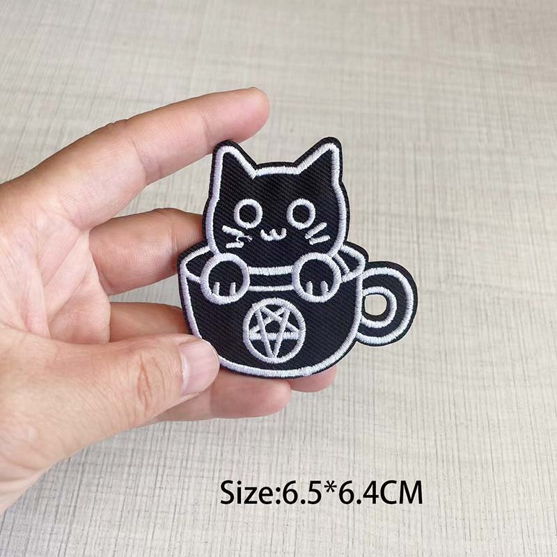 Miếng Vá Ủi Quần Áo diy Hình Mèo Hoạt Hình