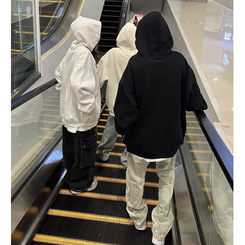 Áo khoác hoodie cặp hiphop đồ đôi áo khoác nỉ hoodie street style phong cách Hàn Quốc áo hoodie nam form rộng hoodie nam
