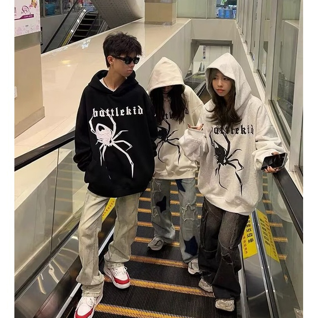 Áo khoác hoodie cặp hiphop đồ đôi áo khoác nỉ hoodie street style phong cách Hàn Quốc áo hoodie nam form rộng hoodie nam