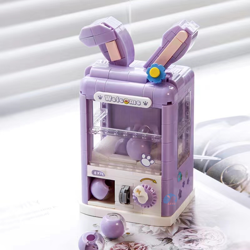 Đồ Chơi Lắp Ráp Hình Máy gashapon stellalou bricks Hoạt Hình Sáng Tạo Làm Quà Sinh Nhật Cho Bé Gái