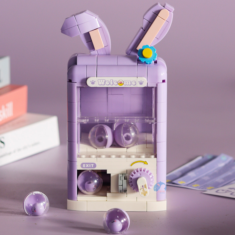 Đồ Chơi Lắp Ráp Hình Máy gashapon stellalou bricks Hoạt Hình Sáng Tạo Làm Quà Sinh Nhật Cho Bé Gái