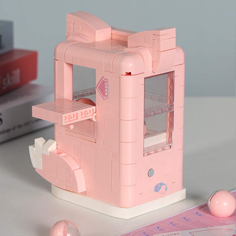 Đồ Chơi Lắp Ráp Hình Máy gashapon stellalou bricks Hoạt Hình Sáng Tạo Làm Quà Sinh Nhật Cho Bé Gái