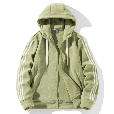 Áo Khoác Có Mũ Trùm Bằng Vải Bông Dày Dặn Ấm Áp Thoải Mái Dễ Phối Đồ Thời Trang Thu Đông Cho Nam