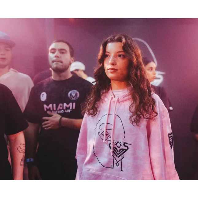 BAPE MIAMI Mới Áo Khoác Hoodie Họa Tiết Rằn Ri Thời Trang Cho Nam Nữ