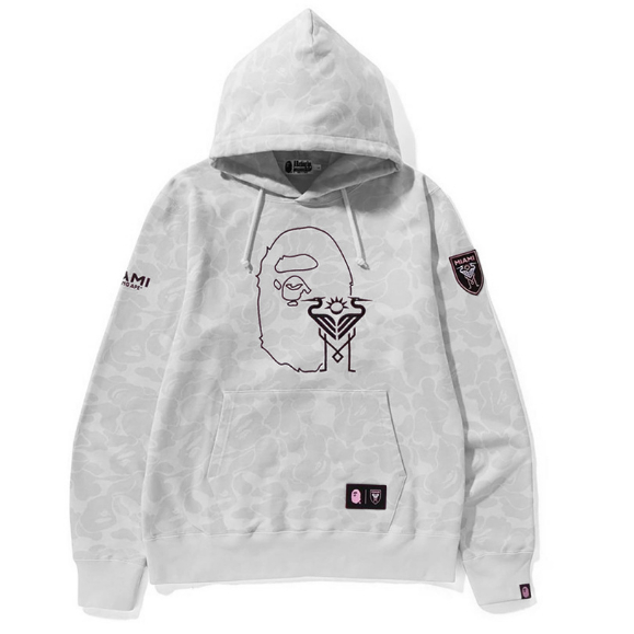 BAPE MIAMI Mới Áo Khoác Hoodie Họa Tiết Rằn Ri Thời Trang Cho Nam Nữ