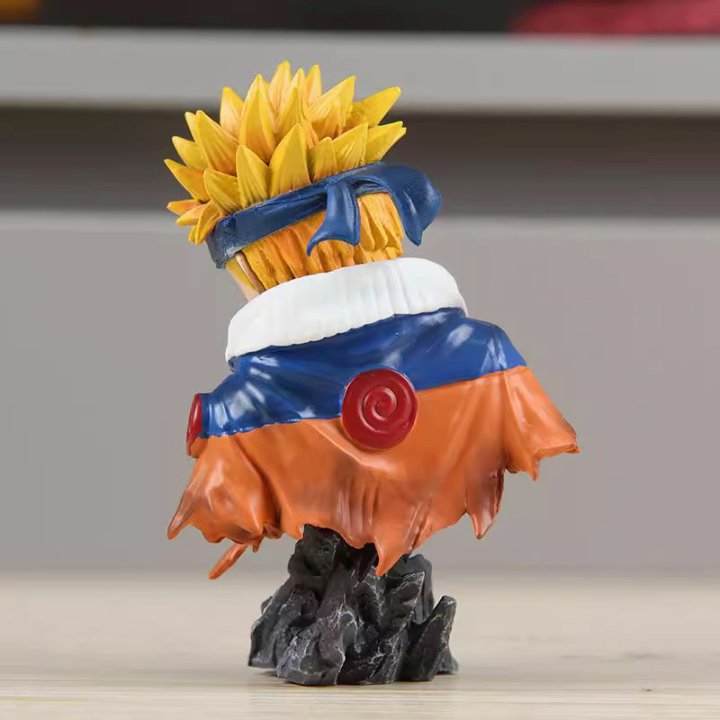 Mô Hình Nhân Vật uzumaki naruto Bằng pvc 10cm Để Bàn Trang Trí
